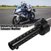 CGEAMDY Exhaust Moto Exhaust Pipe Silencer, Motorcycle DB Muffler, Exhaust