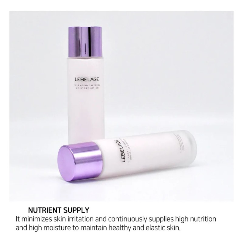 Emulsion Coreana Antiarrugas De Colageno Y T Verde (2pz) Mixta