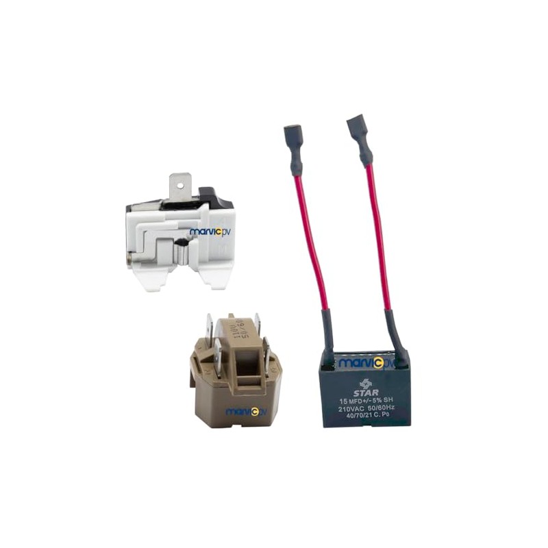 Kit De Arranque Universal Relay Para Refrigerador Bimetalico
