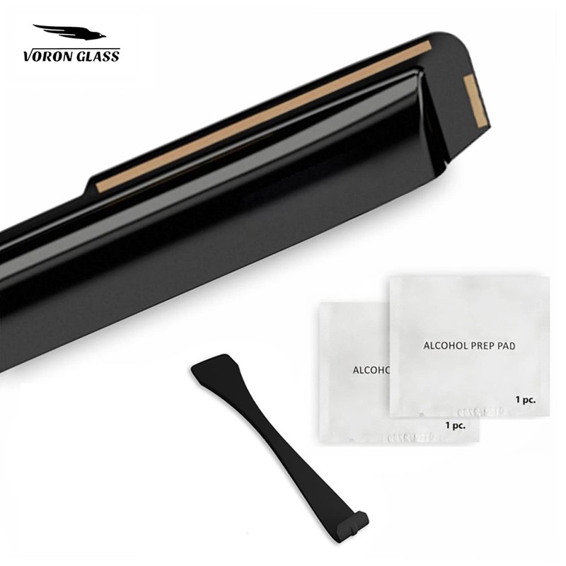Voron Glass in-Channel Extra Durable Rain Guards for Nissan Frontier