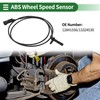 X AUTOHAUX ABS Wheel Speed Sensor ABS Sensor Anti-Lock Braking