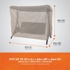 MODERN LEISURE 2-Seater Patio Outdoor Swing Cover - Waterproof and