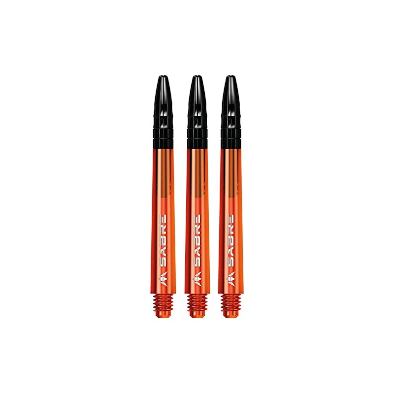 Mission Darts Sabre Shafts | Durable Polycarbonate Stems with Black