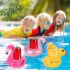 6 portabevande gonfiabili, per piscina, per bevande, galleggiante, per piscina,