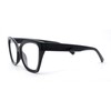 SA106 Womens Classy Oversized Thick Plastic Cat Eye Reading Glasses