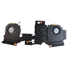 Power4Laptops Version 2 (Bitte überprüfen Sie das Bild) Ersatz Notebook Lüfter mit Kühlkörper kompatibel mit HP Omen 17-cb0104nc