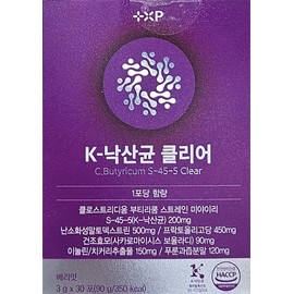 K Lactobacillus Clear 3g 30 packs / K 낙산균 클리어 3g 30포