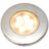 ITC Marine Boat Overhead Cabin Light 69290-CH-3K | Round White