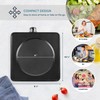 Aroma Housewares AHP-303 Single Burner Hot Plate, Metal, Black