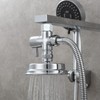1 Piece 3 Way Valve Diverter Valve Diverter for Shower