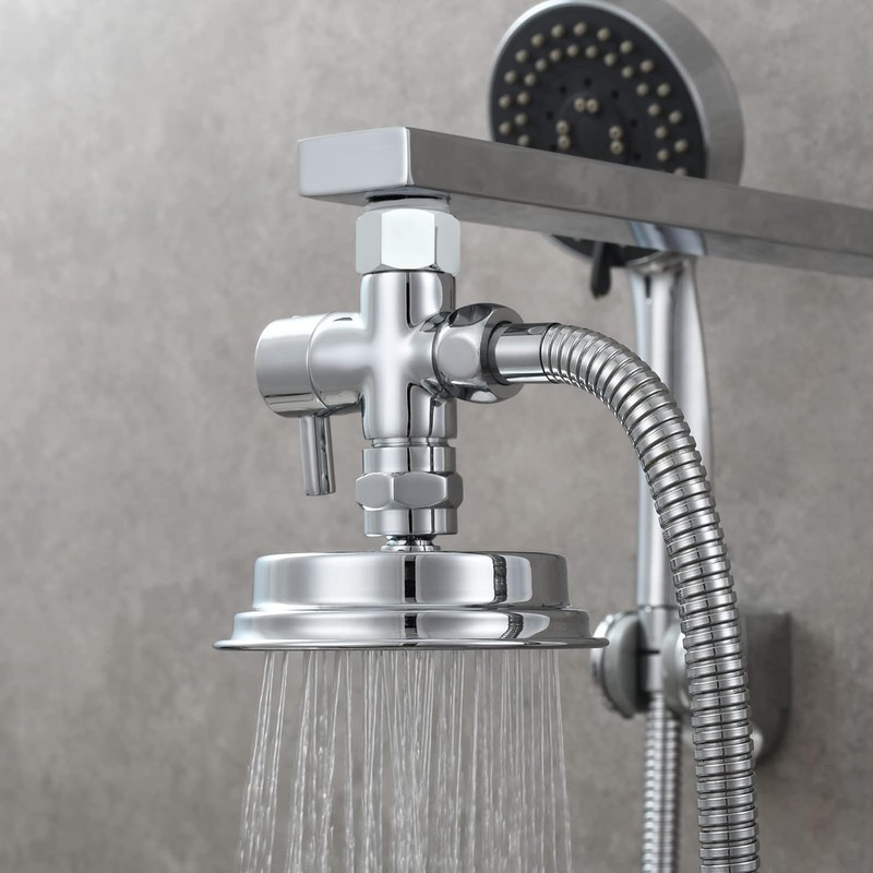 1 Piece 3 Way Valve Diverter Valve Diverter for Shower