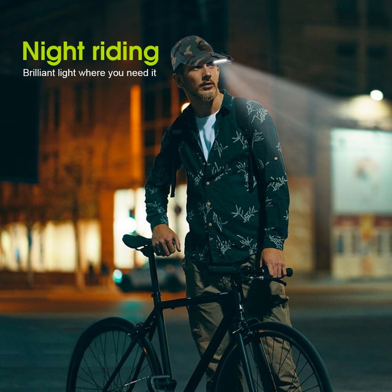 Brillar Cob Led Technology Clip on Cap Light