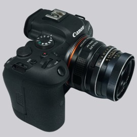 PHOLSY Lens Mount Adapter Compatible with Rollei QBM Mount Lens to Canon EOS RF Mount Camera Body for EOS R8, R50, R6 Mark II, R7, R10, R3, R5, EOS R5C, R6, EOS R, EOS RP