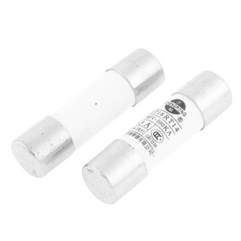 IIVVERR RT18 RT14 14.3 x 51mm Fusible Core Cylindrical Ceramic Fuses Link 380V 63A 2Pcs (RT18 RT14 14.3 x 51 mm Fusible Núcleo Fusible Cerámicos Fusibles de Enlace Link 380V 63A 2Pcs