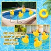 Hungdao 8 Pack Inflatable Ducks 16 Inch Large Inflatable Pool