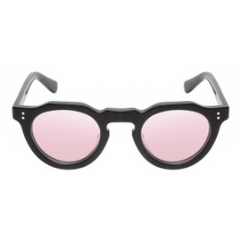 Reptile Malayemys Pink Tint FL-41 Reading Glasses +2.75 Black Women Blue Light Sensitivity Migraine Glasses FL41 Photophobia