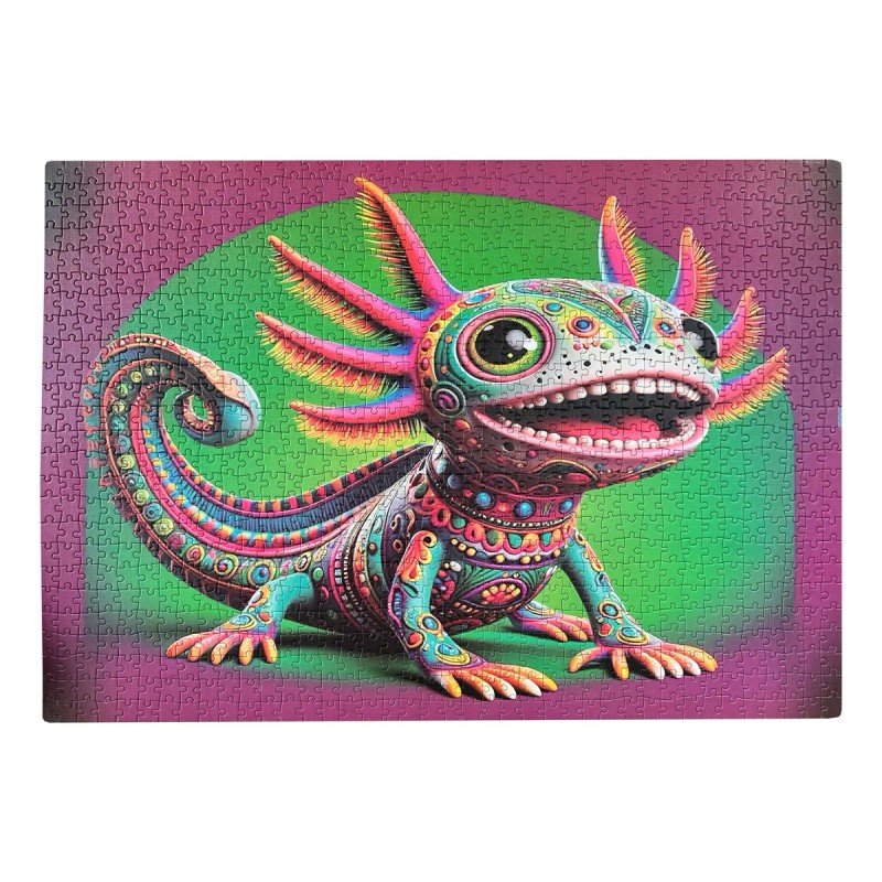 Rompecabezas Ajolote Alebrije 1000 Piezas Flink