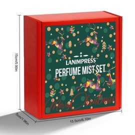 Hair & Body Perfume Spray, 3 Counts/set Long Lasting Fragrance Body Mist, Fragrance Gifts for Women & Men, Birthday Holiday Gifts