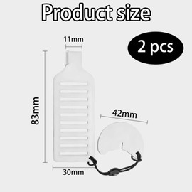 2 PCS Hotel Door Lock Travel Safety, Travel Door Lock for Hotel Rooms, Portable Door Lock for Travelling, Travel Door Lock Latch, No Drill Portable Security Lock for Home, Hotel, and Travel