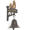 Moritz Door Bell Welcome Owls Owl Birds Wall Bell Garden