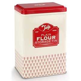 Set of Plain & Self Raising Flour Tins