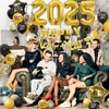 New Year's Eve Decoration 2025 XXL Decoration Set, New Year