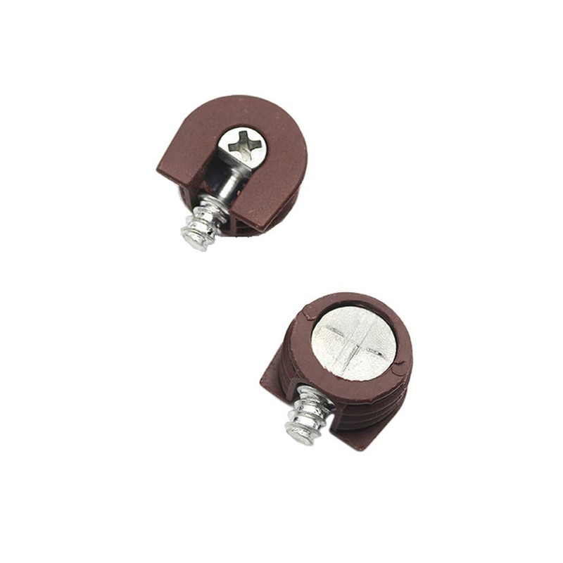 20 Pieces Thread Cam Lock Shelf Support Pin Cam Lock