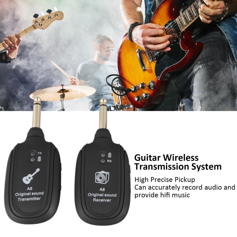 Wireless Guitar System Precise Sound Pickup Electric Guitar Audio System