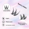 Kit de Pestañas Postizas Segmentadas en Cluster para un Volumen