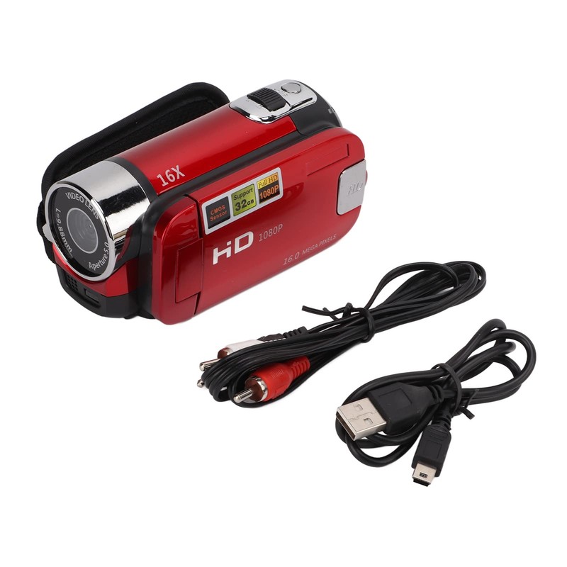 4K 48MP Digital Video Camera Camcorder, 16X Digital Zoom Camera
