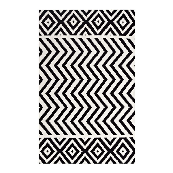 Modway Ailani Geometric Tribal 8x10 Area Rug With Diamond And