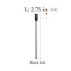 MengRan 2.75'' Ballpoint Pen Refills,Standard D1 Ballpoint Pen Refill (Remove