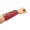 Archery Arm Guard Adjustable Strap Second Cowhide Arm Protector Pad
