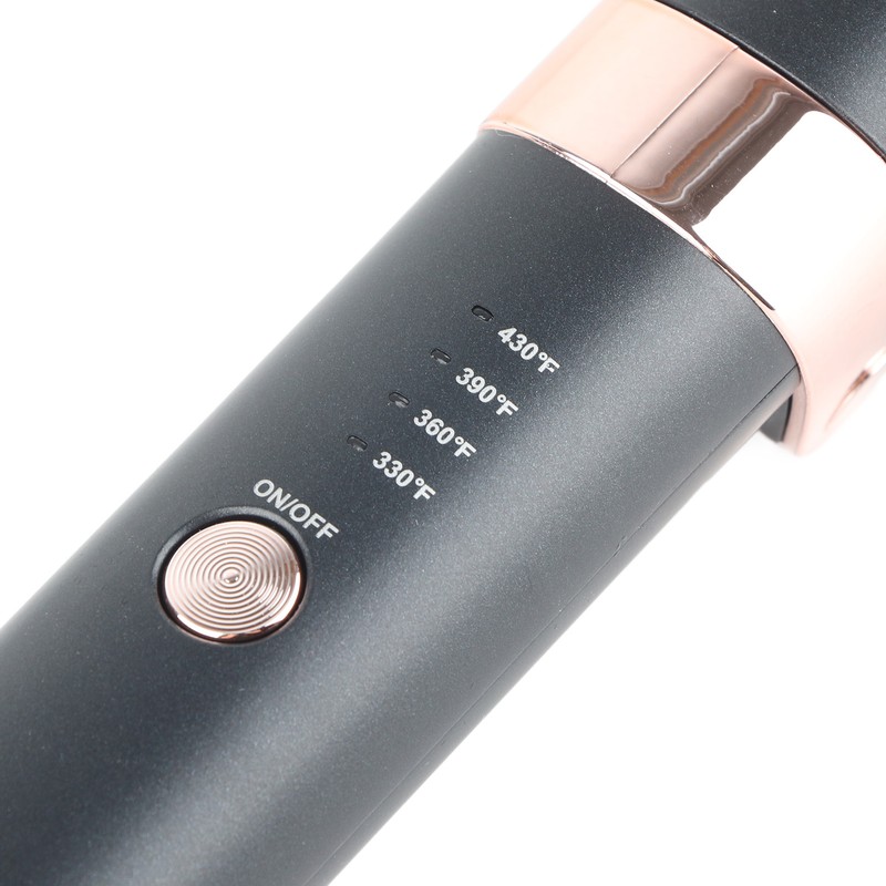 Hot Comb Electric Folding Design Ergonomic Handle Curls Straight Hair