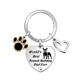 Hcvone Father's Day Gifts For Men Dog Dad Gifts For Father Cockapoo/Cocker Spaniel/Frenchie/Jack Russell Dad Gift (French Bulldog)