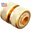 sashow 3/4" ID Hose Solid Brass Fitting Garden Tools Quick