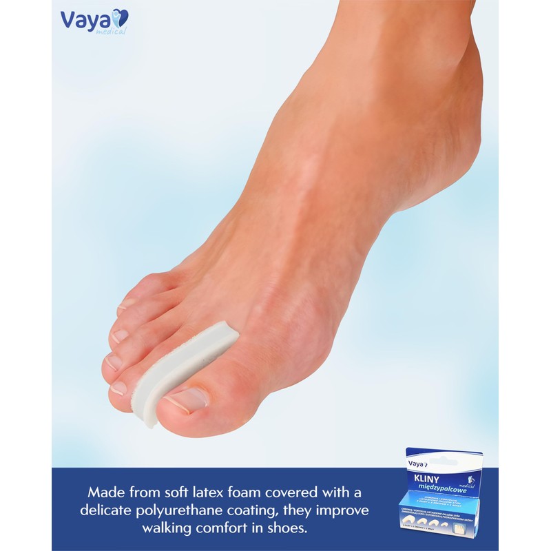 Vaya Medical Toe Separator Set of 4 Toe Separators Correction