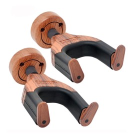 Guitar wall mount,Auto Lock Guitar Wall Hanger,2-pcs,Guitar Hanger,Wall Mount Hook, for All Guitars,Bass, Cello, Mandolins Hanger.
