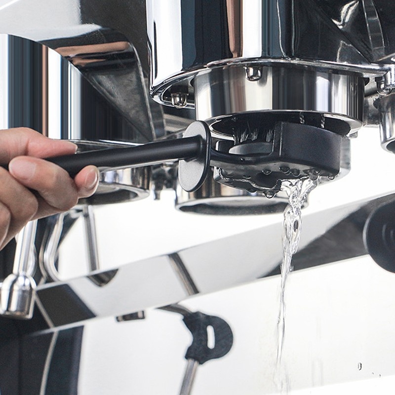Coffee Machine Brewing Head Clean Brush Removable Coffee Maker Cleaning