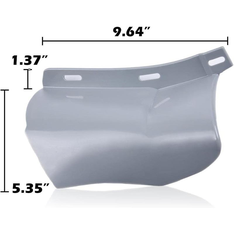 PIT66 Rear Bumper Filler, Compatible with 86-90 Chevy Caprice/86-90 Impala
