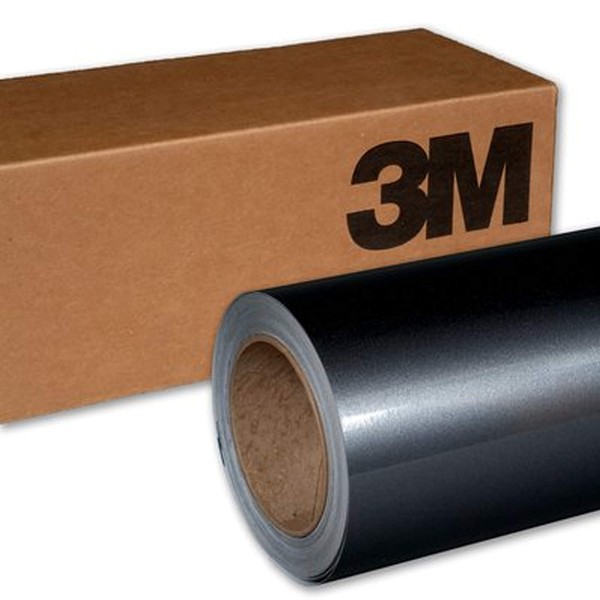 3M 1080 G201 GLOSS ANTHRACITE 5ft x 1ft (5 sq/ft) Car Wrap Vinyl Film