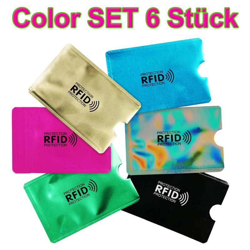Off-Block RFID Protective Cases Colour Set Protective Cases Set of
