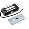 Electromagnetic Lock 130LBS 60KG Holding Force Electric Magnetic Door Lock