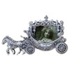 GiftsOGifts Just Married, Carriage Picture Frame, 2.5" x 3.5"