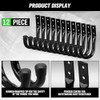 Snblzhef Heavy Duty Garage Storage Hooks,12pcs Bike Hooks for Garage