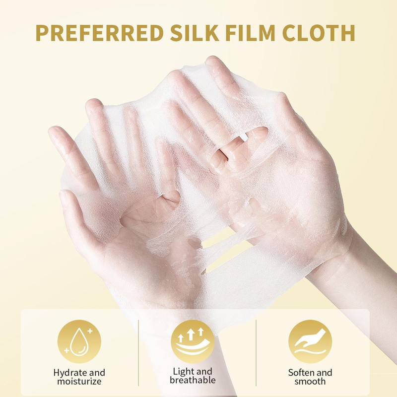 Snail Mucin Face Sheet Mask (5 pcs) - Anti Aging