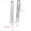 10 Feet Stainless Steel Beaded Pull Chain Extension with Connector,Beaded
