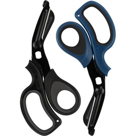 MEUUT 2 Pack Medical Scissors Trauma Shears for for Left and Right Hand - Patented Bandage Scissors Heavy Duty Surgical Grade EMT Scissor for Nurses EMT Workers