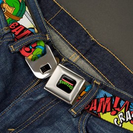 Buckle-Down Seatbelt Belt Ninja Turtles Regular