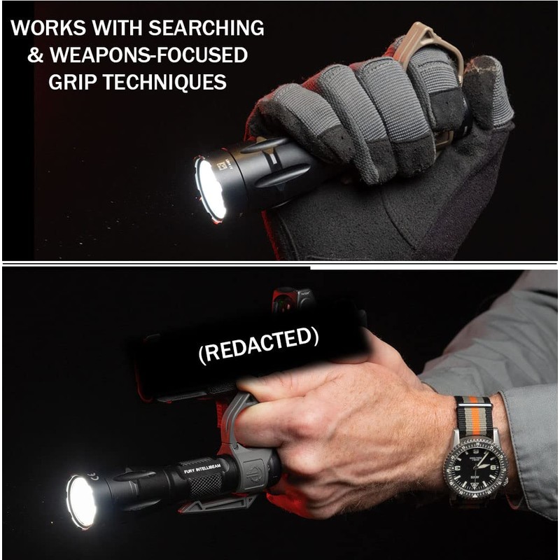 Thyrm Switchback DF Flashlight Ring for SureFire Dual Fuel(Fury DFT,